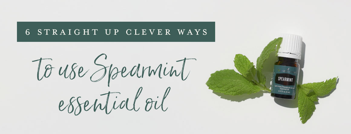 Read more about the article 6 straight up clever ways to use Spearmint essential oil